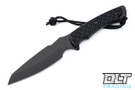 Spartan Blades Hybris - Black Blade - Black  - Black Kydex