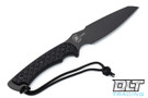 Spartan Blades Hybris - Black Blade - Black  - Black Kydex