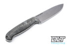 Bradford Guardian 5.5 3V - 3D Black Micarta - Stonewashed Finish