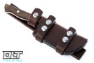 Delta Leather Custom Gunny - Dark Brown with Scout Adapter