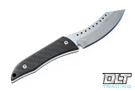 Red Horse Mini Hell Razor Fixed Blade - Carbon Fiber