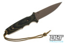 Spartan Blades Harsey Tactical Trout - FDE Finish - Camo G-10 - MultiCam MOLLE Sheath