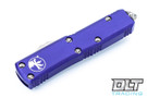 Microtech 231-4PU UTX-85 S/E - Purple Handle  - Satin Blade
