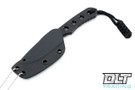Freeman Model 451 Neck Knife S35VN - Black Blade - Black Kydex Sheath