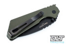 Pro-Tech Strider PT - Green Handle - Black Blade
