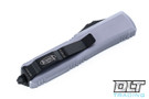 Microtech 232-1GY UTX-85 D/E - Gray Handle  - Black Blade