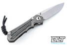 Chris Reeve Small Inkosi - Black Canvas Micarta Inlay - Left-Handed