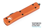 Microtech 148-1OR UTX-70 S/E - Orange Handle  - Black Blade