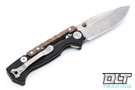 Demko MG AD15 20CV - Black G-10 - Bronze Sculpted Lockbar
