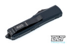 Microtech 232-3T UTX-85 D/E - Black Handle  - Full Serrations - Black Blade