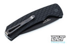 Pro-Tech Magic 2 - Black Handle - Feather Texture - Black Blade