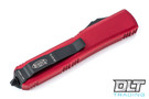 Microtech 121-1RD Ultratech S/E - Red Handle  - Black Blade
