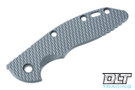 Hinderer 3.5" XM-18 Skinny Textured Dark Grey G-10 Scale