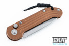 Microtech 135-10TA L.U.D.T - Tan Handle  - Stonewash Blade