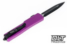 Microtech 147-1VI UTX-70 D/E - Violet Handle - Black Blade