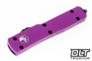 Microtech 147-1VI UTX-70 D/E - Violet Handle - Black Blade