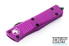 Microtech 138-1VI Troodon D/E - Violet Handle - Black Blade