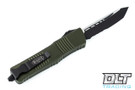 Microtech 144-2OD Combat Troodon T/E - OD Green Handle - Black Blade