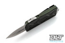 Microtech 157-10OD Exocet - OD Green Handle - Stonewash Blade