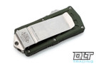 Microtech 157-10OD Exocet - OD Green Handle - Stonewash Blade