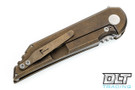 Jake Hoback Kwaiback MK5 - Nitro-V Blade - Smooth Bronze Handle