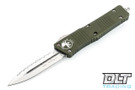 Microtech 142-6OD Combat Troodon D/E - OD Green Handle - Satin Blade Microtech 142-6OD Combat Troodon D/E - OD Green Handle - Satin Blade