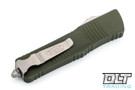Microtech 142-6OD Combat Troodon D/E - OD Green Handle - Satin Blade Microtech 142-6OD Combat Troodon D/E - OD Green Handle - Satin Blade