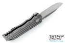 Jake Hoback WarSpear - S35VN Blade - Silver Sandblasted Handle