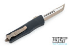 Microtech 619-13CF Troodon Hellhound - Carbon Fiber - Bronzed Blade