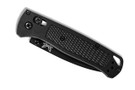 Benchmade Bugout 535 CF Elite all black pocket knife shown folded