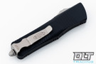 Microtech 138-D6 Troodon D/E - Black Handle - Satin Blade