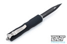 Microtech 225-3 Dirac D/E - Black Handle - Black Blade