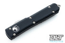Microtech 122-D12 Ultratech D/E - Black Handle - Stonewash Blade