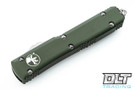 Microtech 123-5OD Ultratech T/E - OD Green Handle - Satin Blade