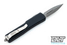 Microtech CA147-10AP UTX-70 D/E CA - Black Handle - Apocalyptic Blade