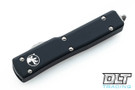 Microtech CA147-10AP UTX-70 D/E CA - Black Handle - Apocalyptic Blade