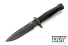 Vehement Knives Tunnel (B)at - Blackwash Finish - Black Leather Handle - 2 of 12