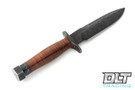 Vehement Knives Tunnel (B)at - Blackwash Finish - Brown Leather Handle - 12 of 12