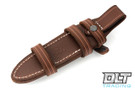 Vehement Knives Tunnel (B)at - Blackwash Finish - Brown Leather Handle - 12 of 12
