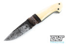 W.A Surls Antiqued Apalachee - Bone - Rawhide Wrap - #38058