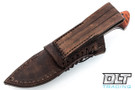 W.A Surls Antiqued Coosa - Curly Koa - Black Liners - #38066