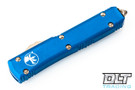 Microtech 121-13BL Ultratech S/E - Blue Handle - Bronze Blade