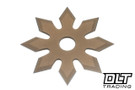 RMJ Tactical Snowflake Throwing Star 1075 - Burnt Bronze Cerakote