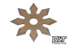 RMJ Tactical Snowflake Throwing Star 1075 - Burnt Bronze Cerakote