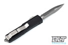 Microtech 232-11 UTX-85 D/E - Black Handle - Stonewashed Blade