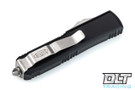 Microtech 232-11 UTX-85 D/E - Black Handle - Stonewashed Blade