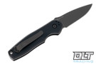 Spartan Blades Zelos - Black MagnaCut Blade - Black Frame