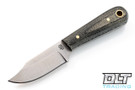 LT Wright Frontier Trapper A2 - Black Micarta - Matte Finish LT Wright Frontier Trapper A2 - Black Micarta - Matte Finish