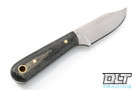 LT Wright Frontier Trapper A2 - Black Micarta - Matte Finish LT Wright Frontier Trapper A2 - Black Micarta - Matte Finish