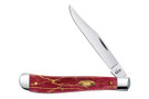 Case Slimline Trapper Red Storm Bone